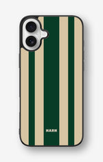 iPhone 16 Plus Hard Case – Vert Stripe - View 1