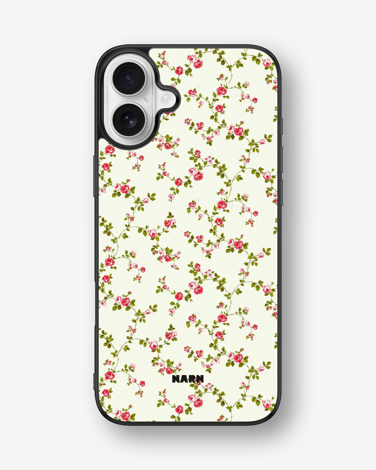 iPhone 16 Plus Hard Case – Vintage Rose - View 1