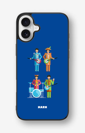 iPhone 16 Plus Hard Case – Beatles Blue - View 1