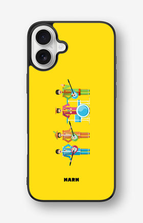iPhone 16 Plus Hard Case – Beatles Yellow - View 1