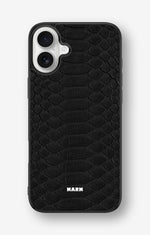 iPhone 16 Plus Hard Case – Black Snake - View 1