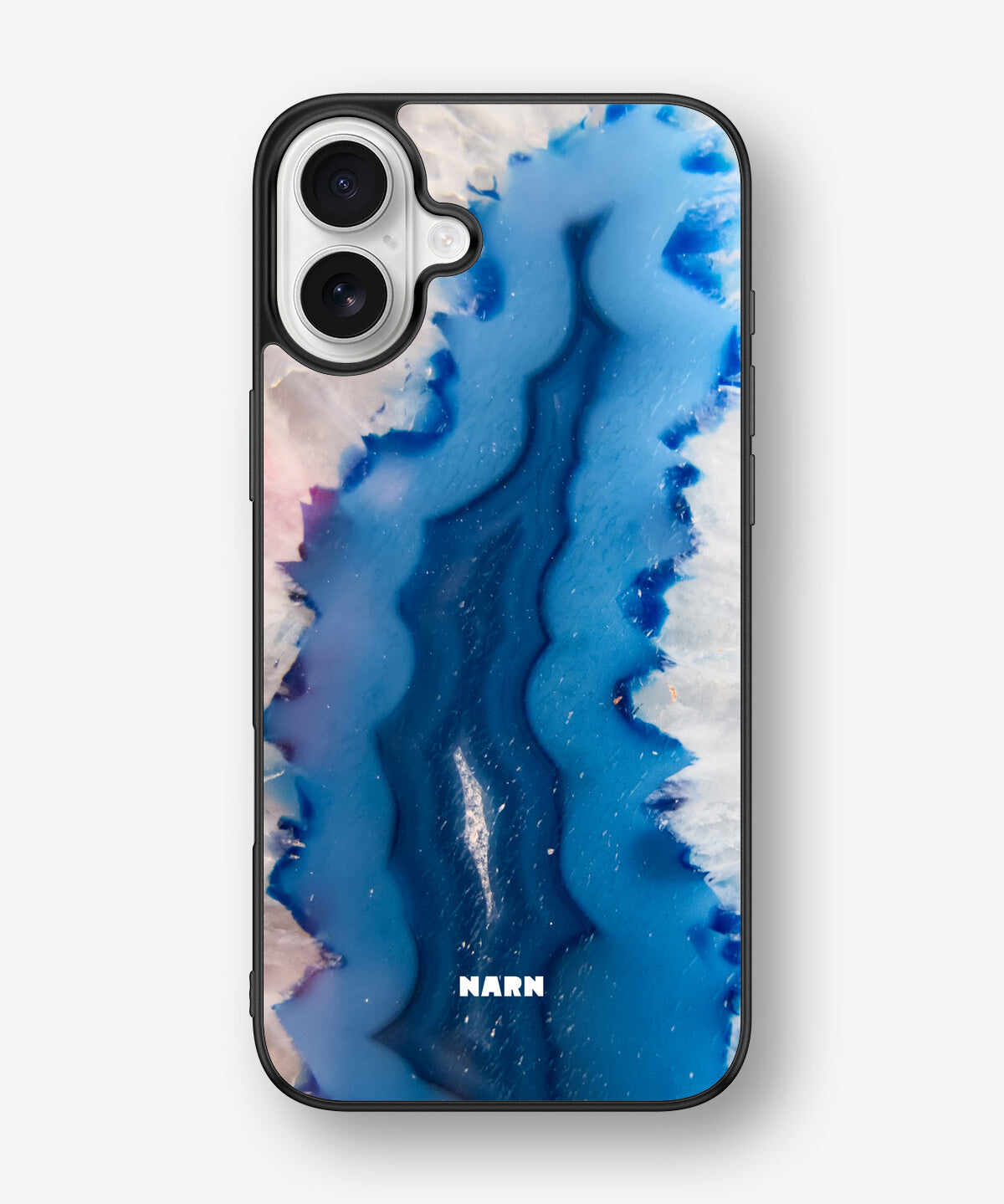iPhone 16 Plus Hard Case – Blue Agate - View 1