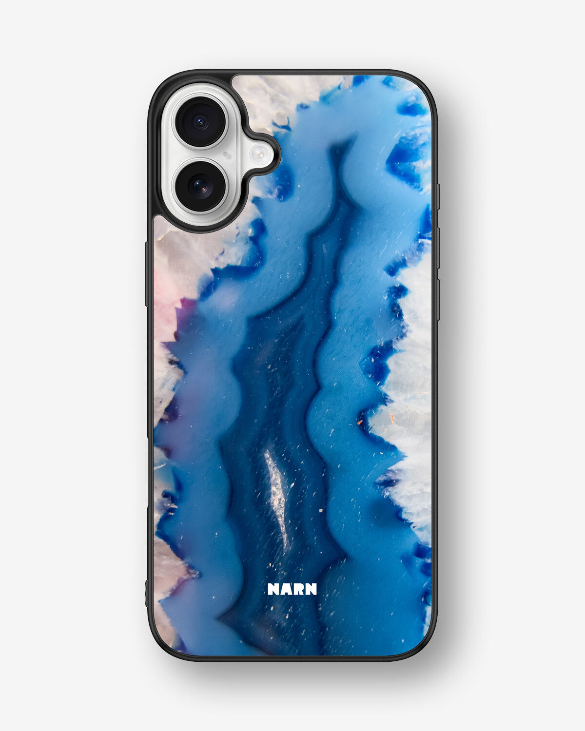 iPhone 16 Plus Hard Case – Blue Agate - View 1