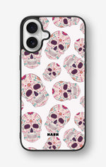 iPhone 16 Plus Hard Case – Calavera Skulls - View 1