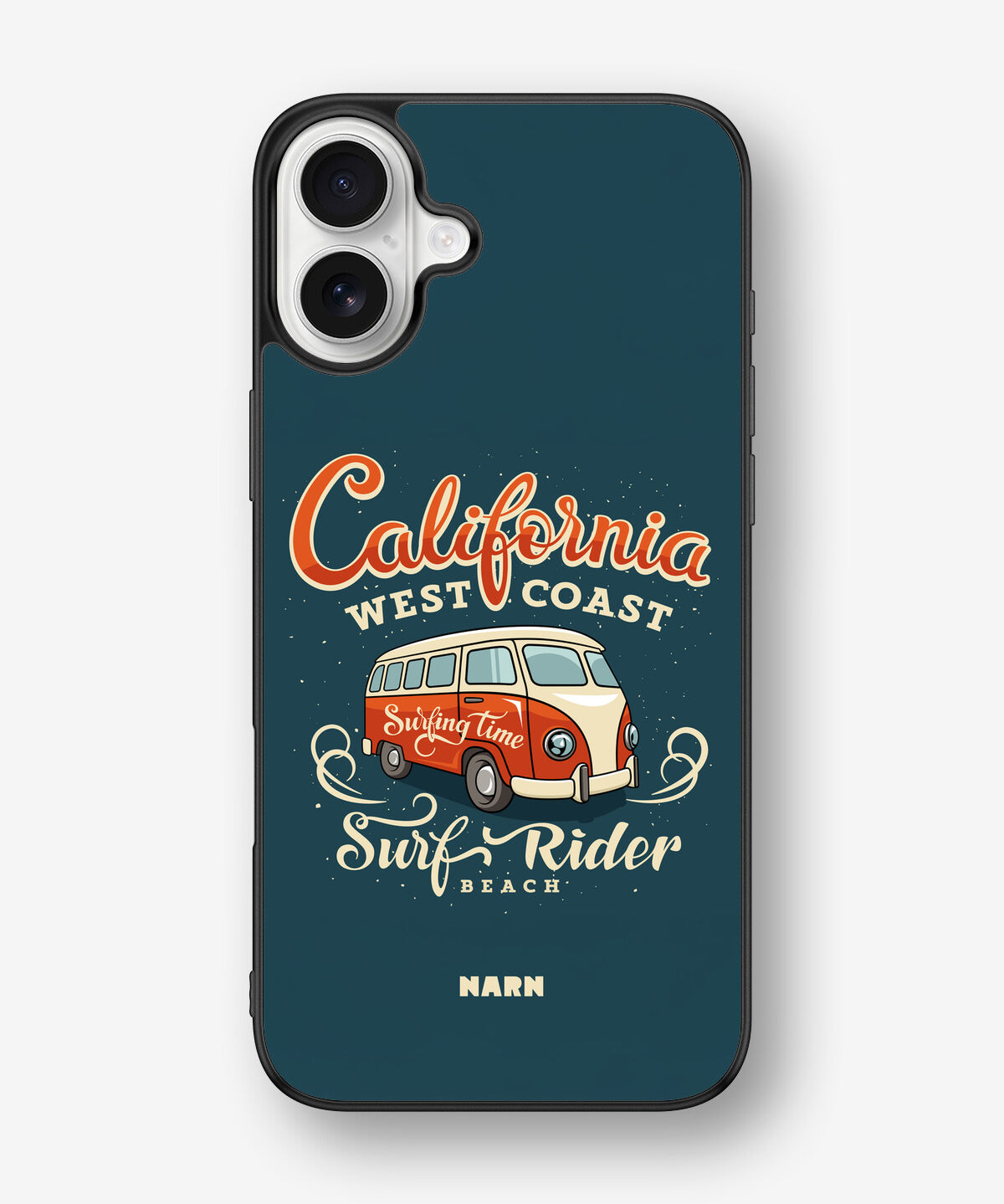 iPhone 16 Plus Hard Case – California Surf - View 1