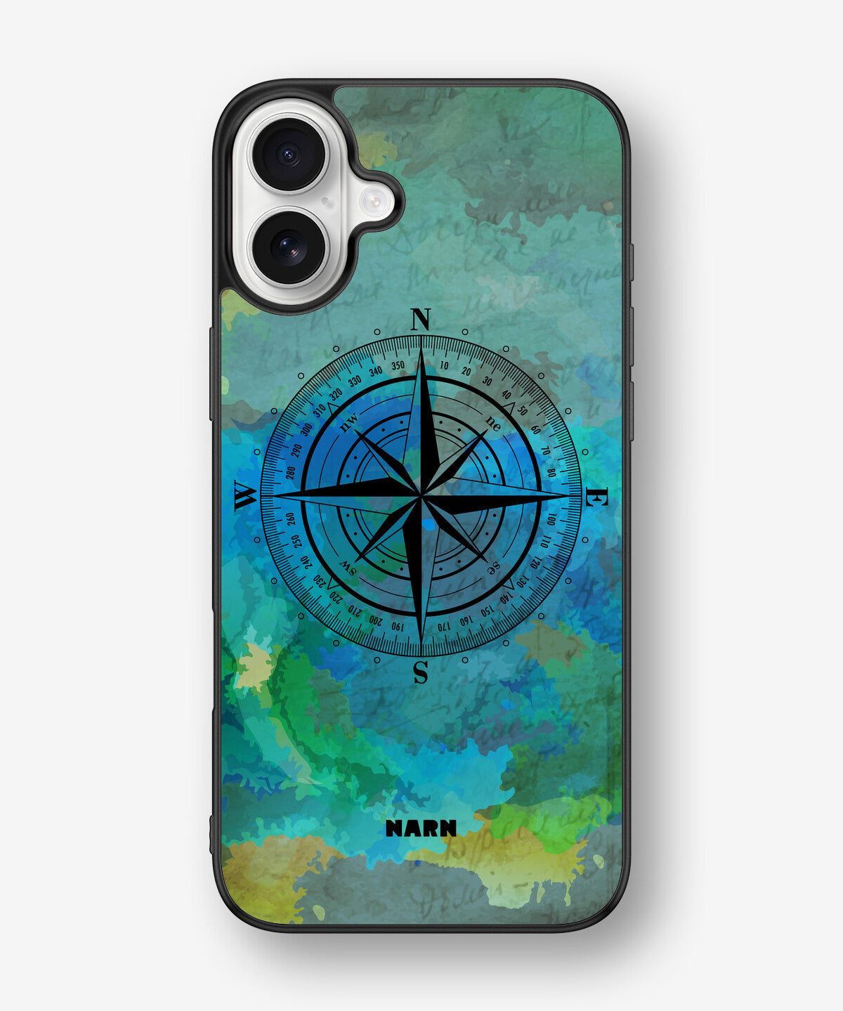 iPhone 16 Plus Hard Case – Compass - View 1