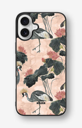 iPhone 16 Plus Hard Case – Crowned Bird - View 1