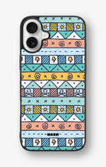iPhone 16 Plus Hard Case – Cute Pattern - View 1