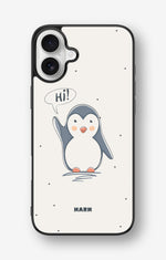 iPhone 16 Plus Hard Case – Cute Penguin - View 1