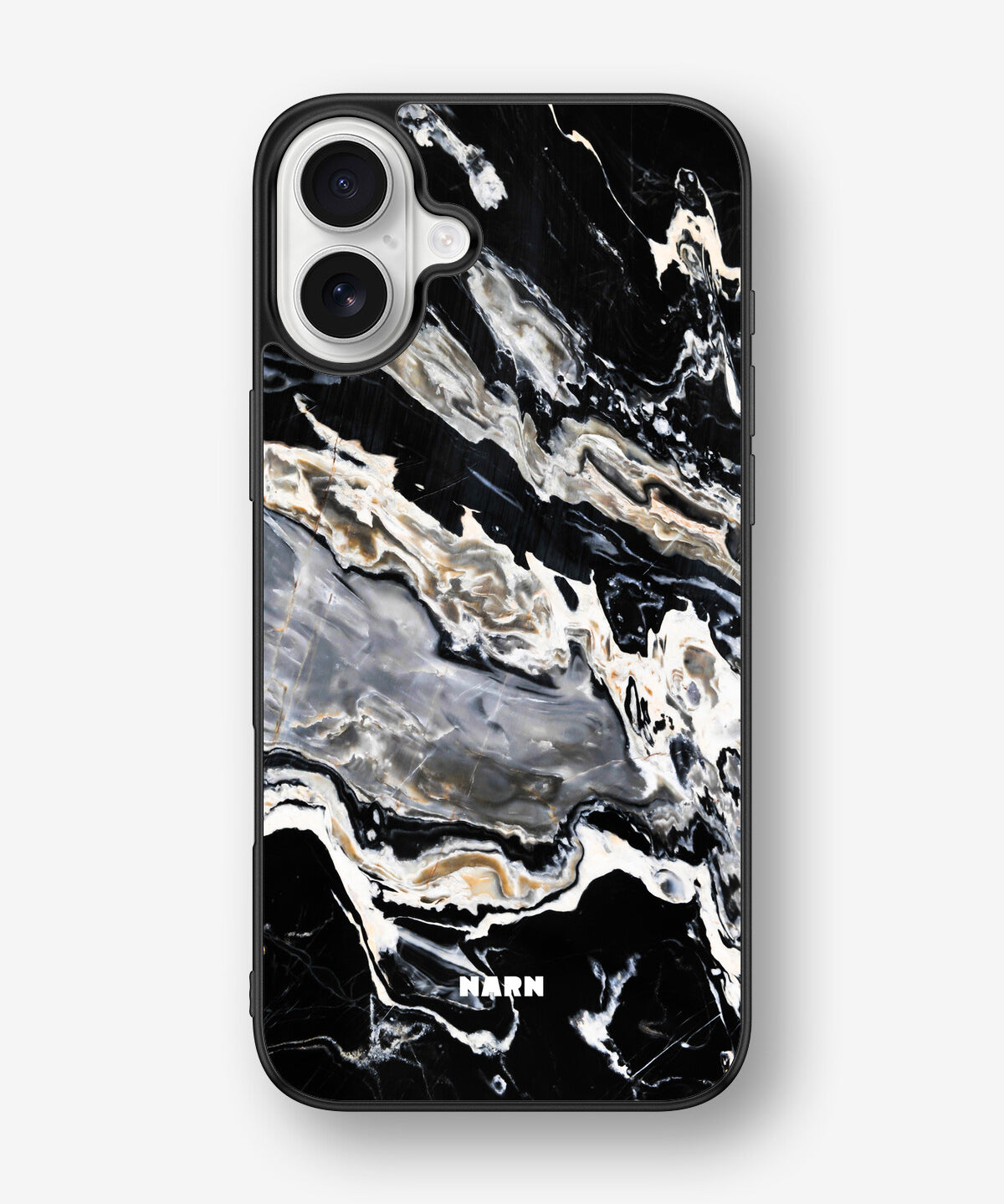 iPhone 16 Plus Hard Case – Dark Swirl - View 1