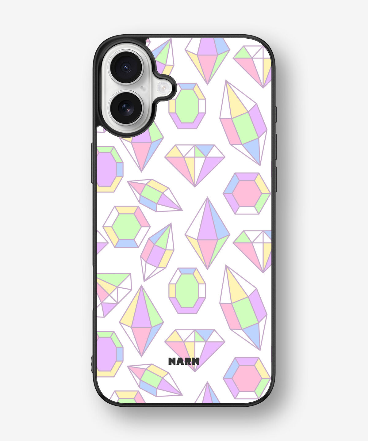 iPhone 16 Plus Hard Case – Diamonds - View 1