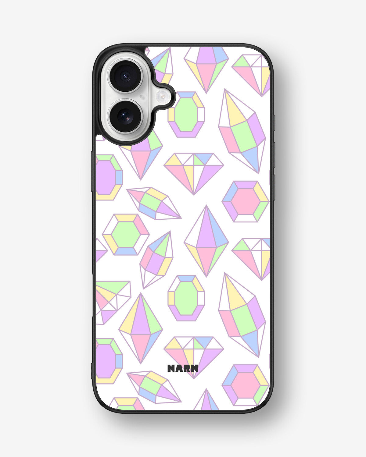 iPhone 16 Plus Hard Case – Diamonds - View 1