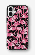 iPhone 16 Plus Hard Case – Flamingos - View 1