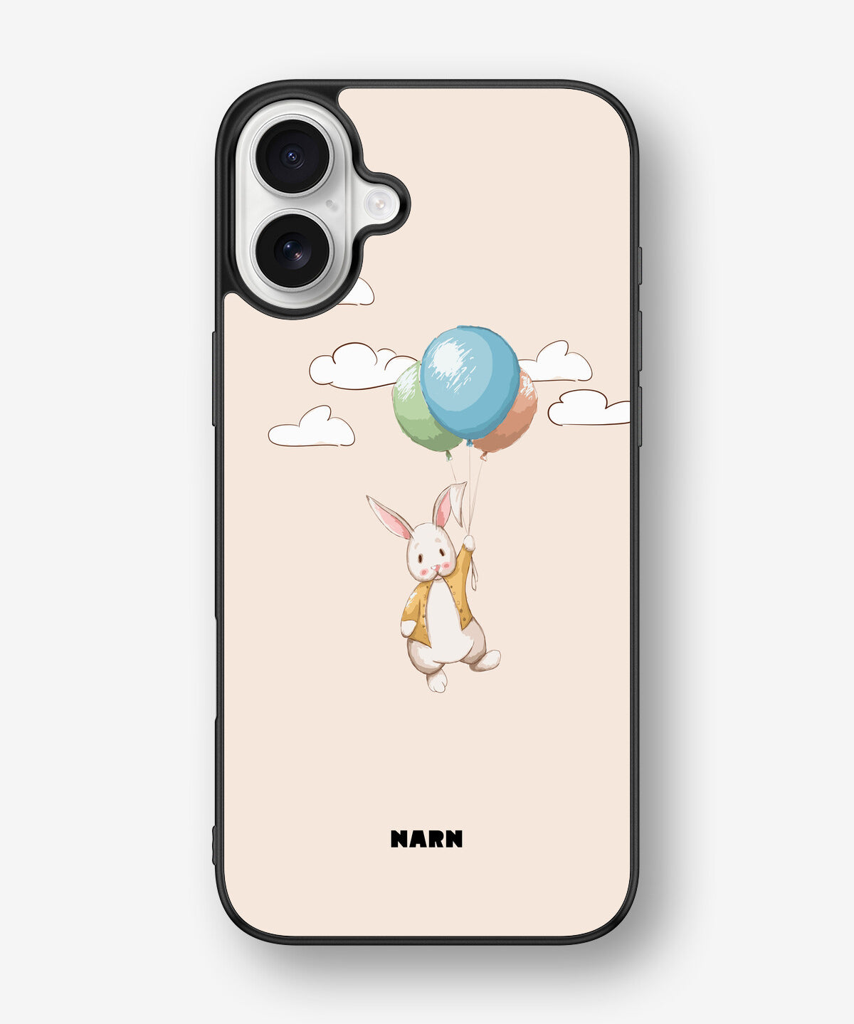 iPhone 16 Plus Hard Case – Flying Rabbit - View 1