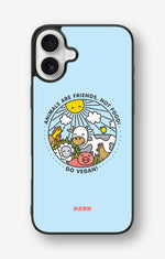 iPhone 16 Plus Hard Case – Friends, Not Food - View 1