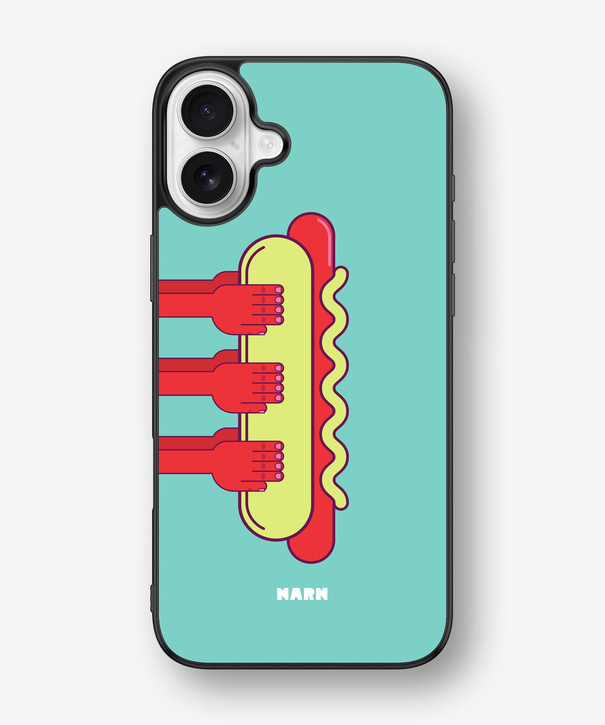 iPhone 16 Plus Hard Case – Hot Dog - View 1