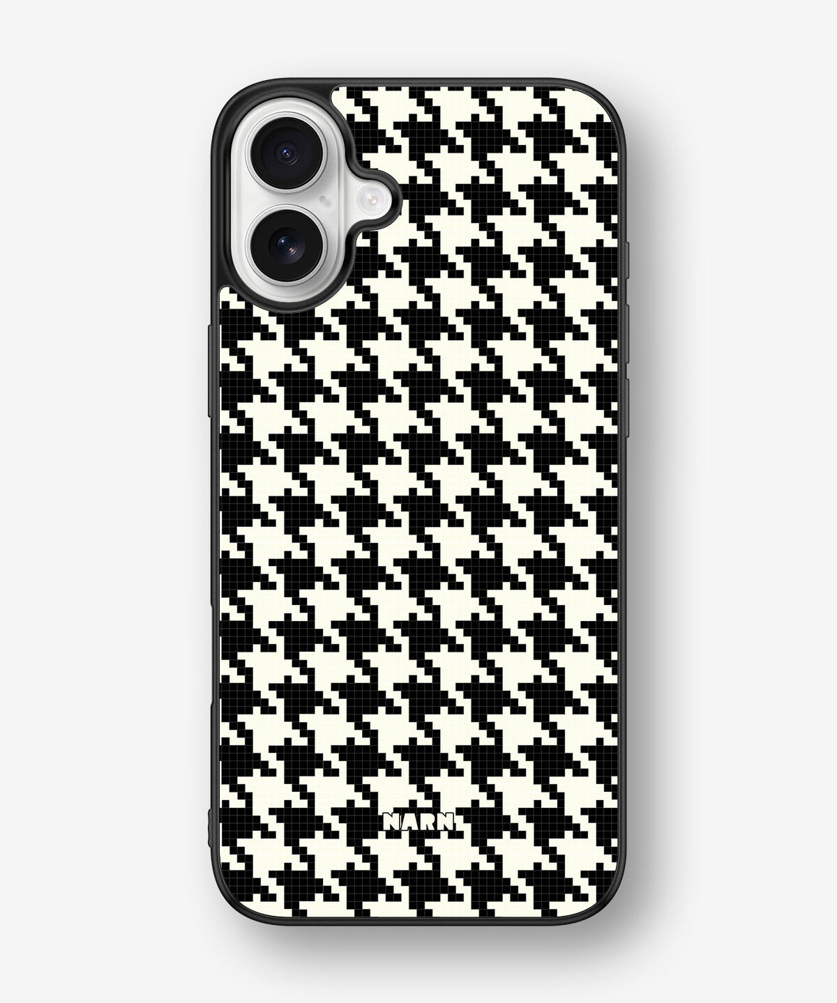 iPhone 16 Plus Hard Case – Houndstooth - View 1