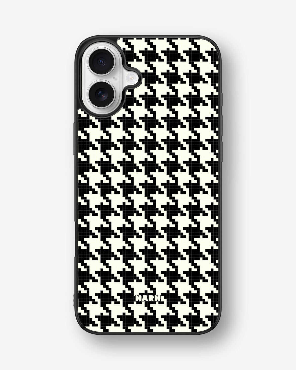 iPhone 16 Plus Hard Case – Houndstooth - View 1