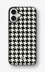 iPhone 16 Plus Hard Case – Houndstooth - View 1