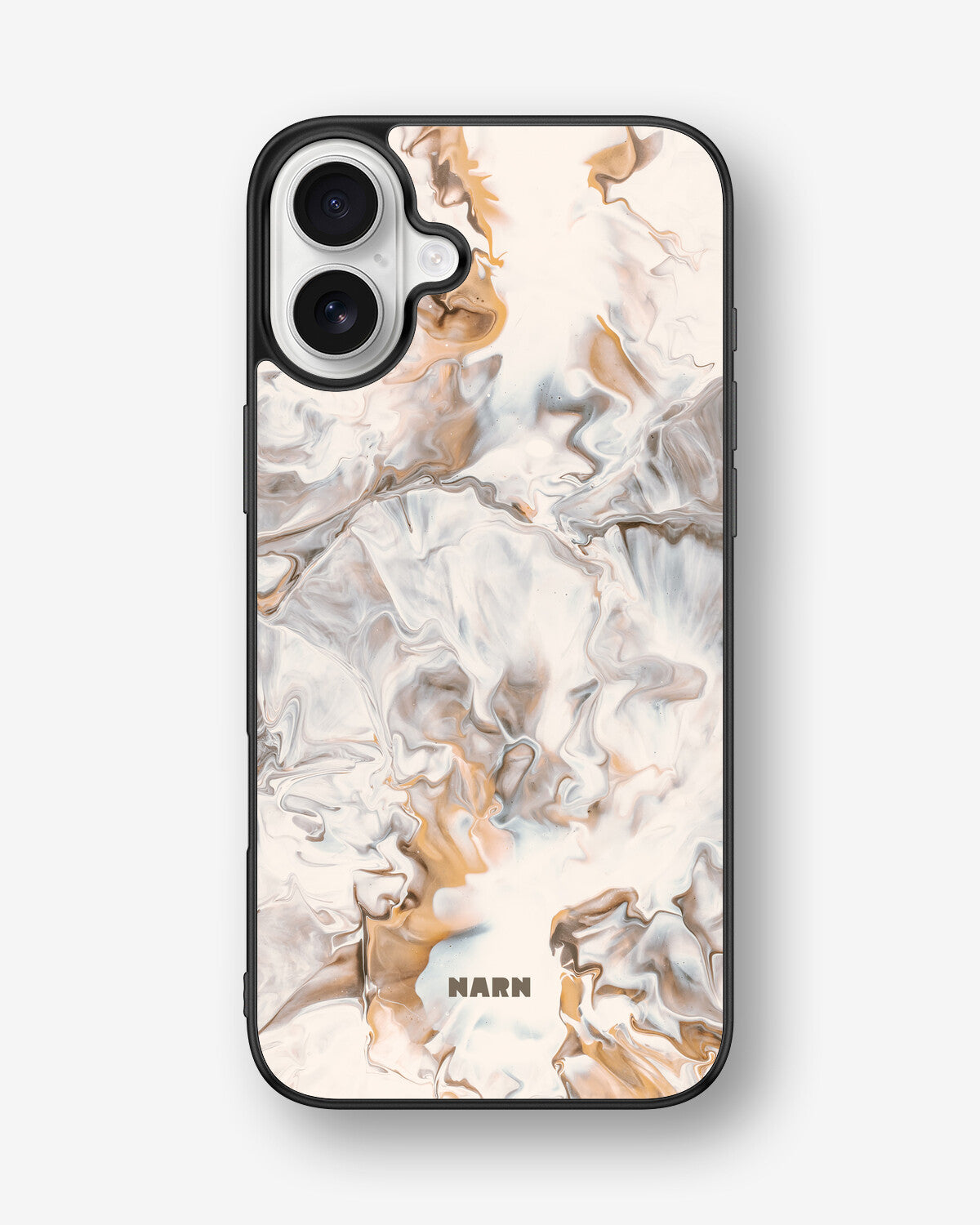 iPhone 16 Plus Hard Case – Icy Caramel - View 1