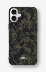 iPhone 16 Plus Hard Case – Jungle Green Camo - View 1