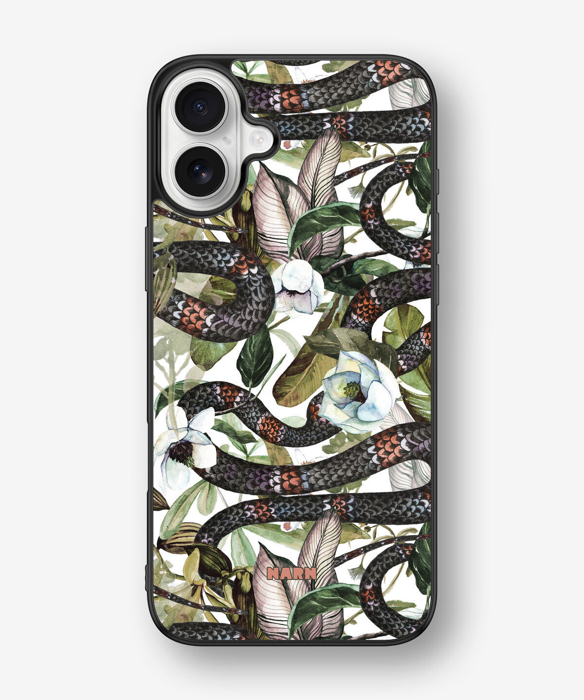 iPhone 16 Plus Hard Case – Jungle Snake - View 1
