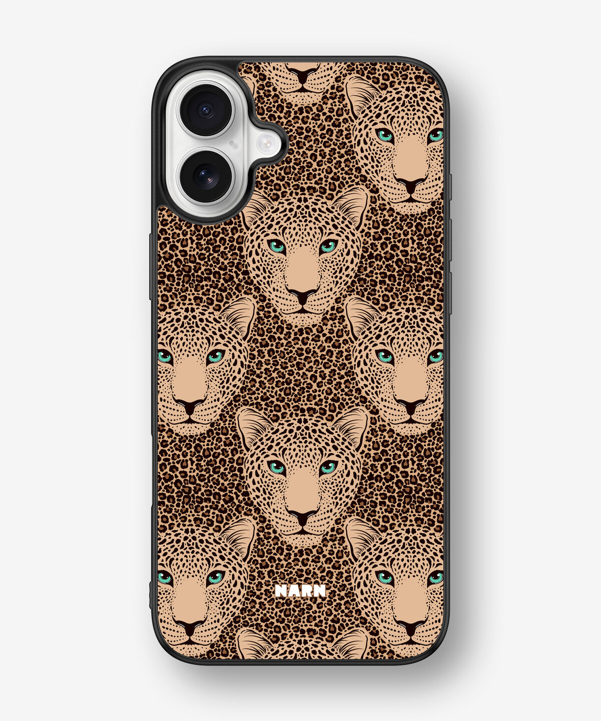 iPhone 16 Plus Hard Case – Leopard Gaze - View 1