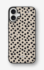 iPhone 16 Plus Hard Case – Marble Dots - View 1