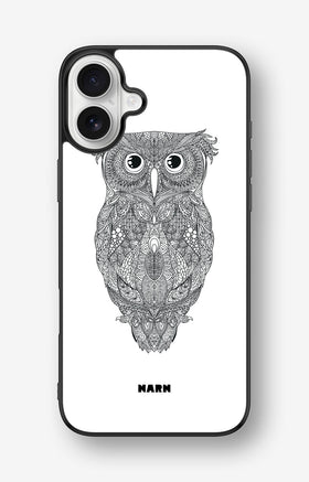 iPhone 16 Plus Hard Case – Owl - View 1