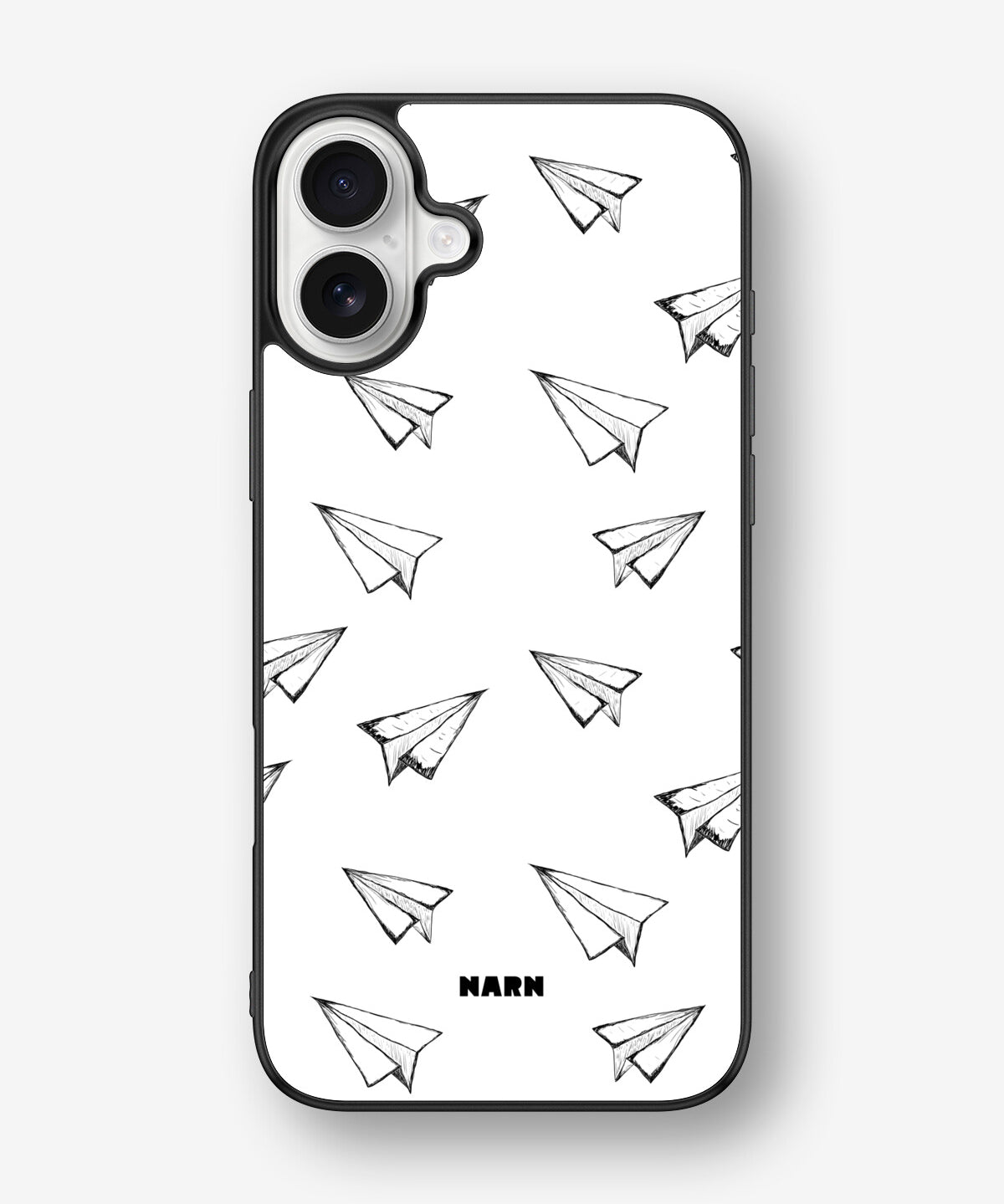 iPhone 16 Plus Hard Case – Paper Planes - View 1