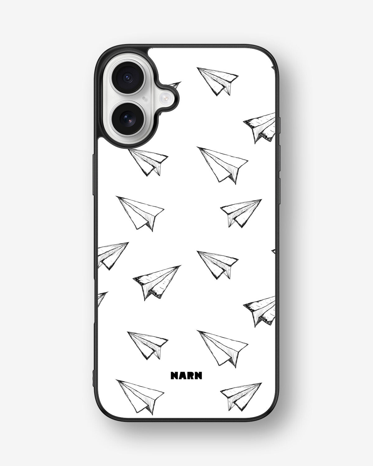 iPhone 16 Plus Hard Case – Paper Planes - View 1