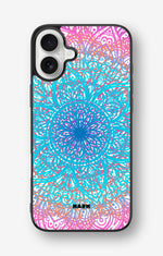 iPhone 16 Plus Hard Case – Pastel Mandala - View 1
