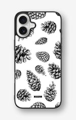 iPhone 16 Plus Hard Case – Pine Cones - View 1