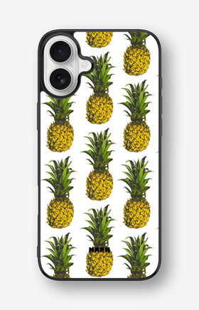 iPhone 16 Plus Hard Case – Pineapple Bliss - View 1