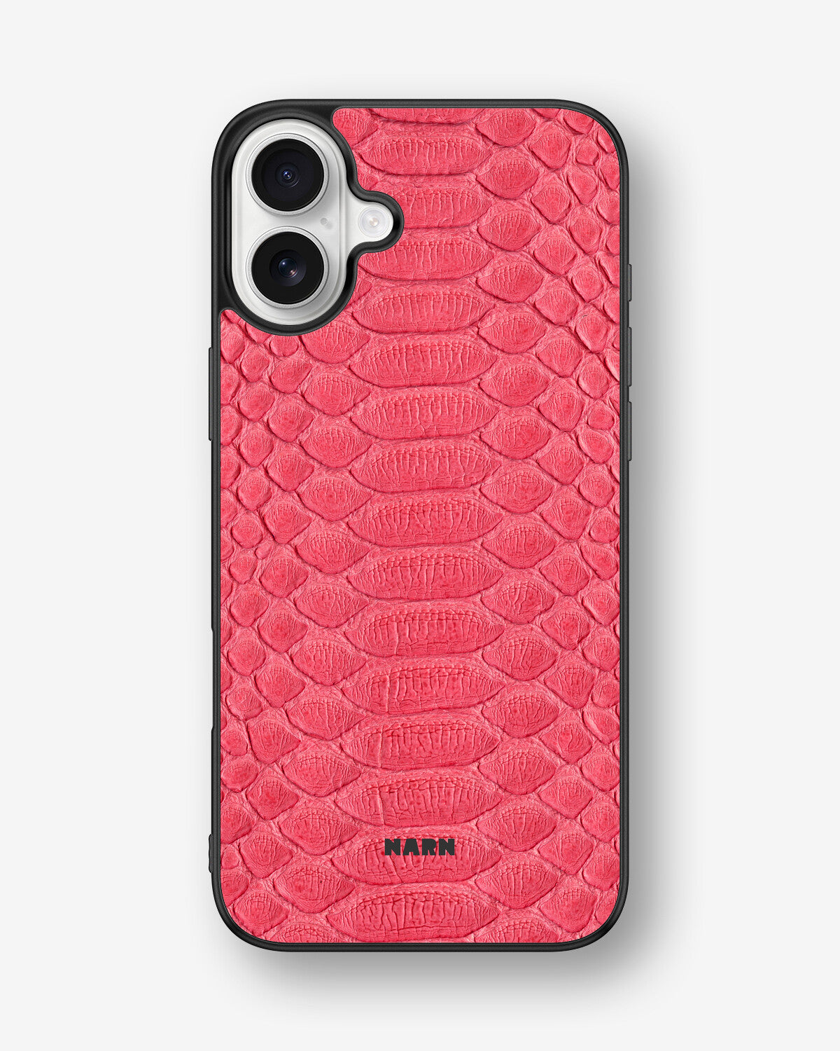 iPhone 16 Plus Hard Case – Pink Snake - View 1