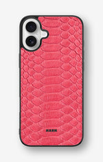 iPhone 16 Plus Hard Case – Pink Snake - View 1