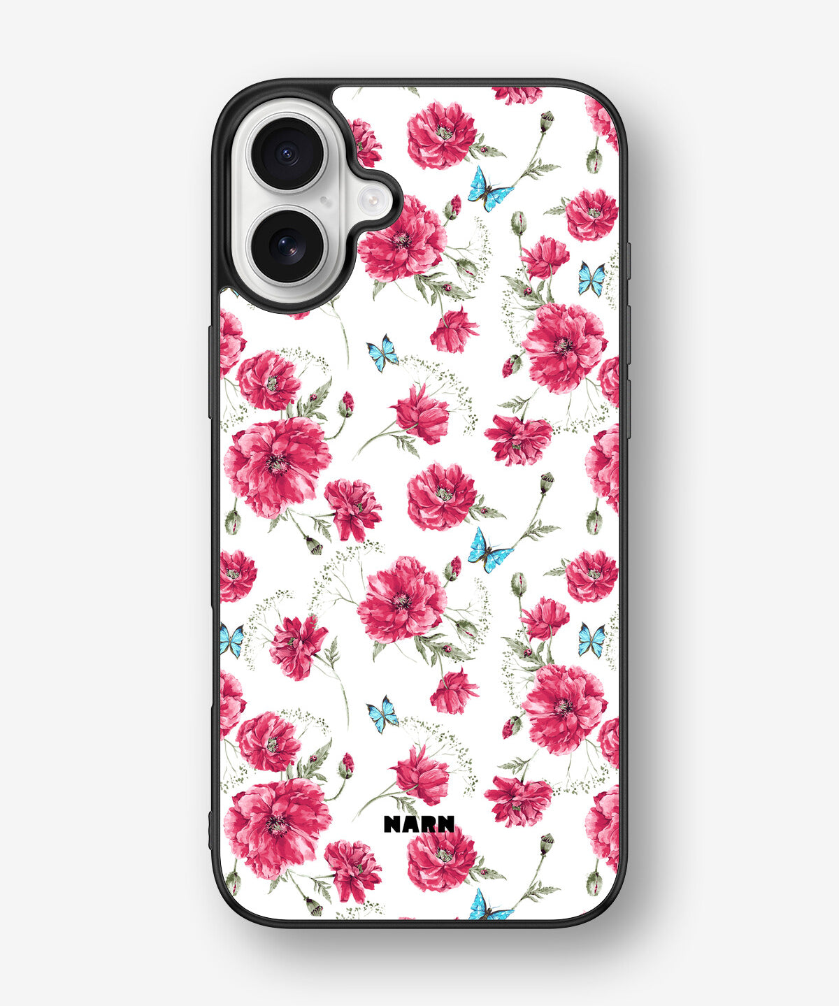 iPhone 16 Plus Hard Case – Poppies in Bloom - View 1