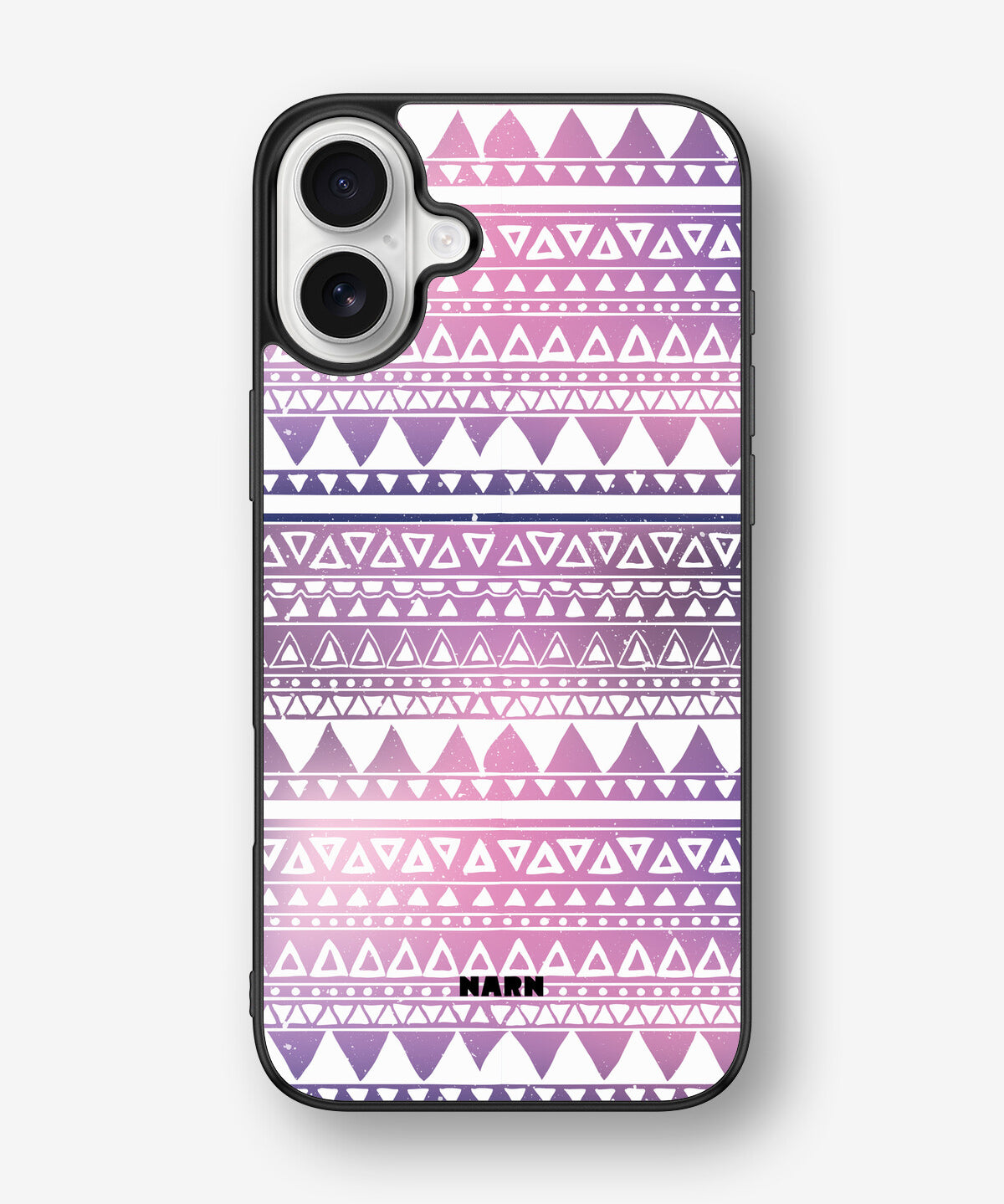 iPhone 16 Plus Hard Case – Purple Aztec - View 1