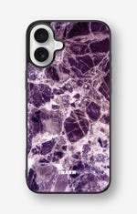 iPhone 16 Plus Hard Case – Purple Marble - View 1