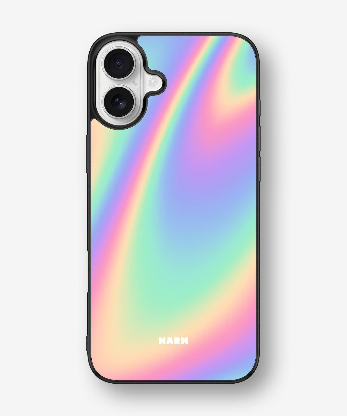 iPhone 16 Plus Hard Case – Rainbow Haze - View 1