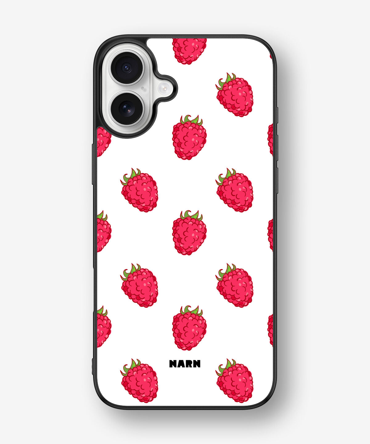 iPhone 16 Plus Hard Case – Raspberry Bliss - View 1