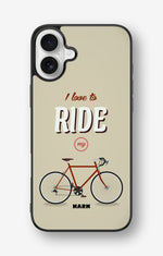 iPhone 16 Plus Hard Case – Ride My Bicycle - View 1