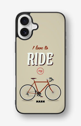 iPhone 16 Plus Hard Case – Ride My Bicycle - View 1