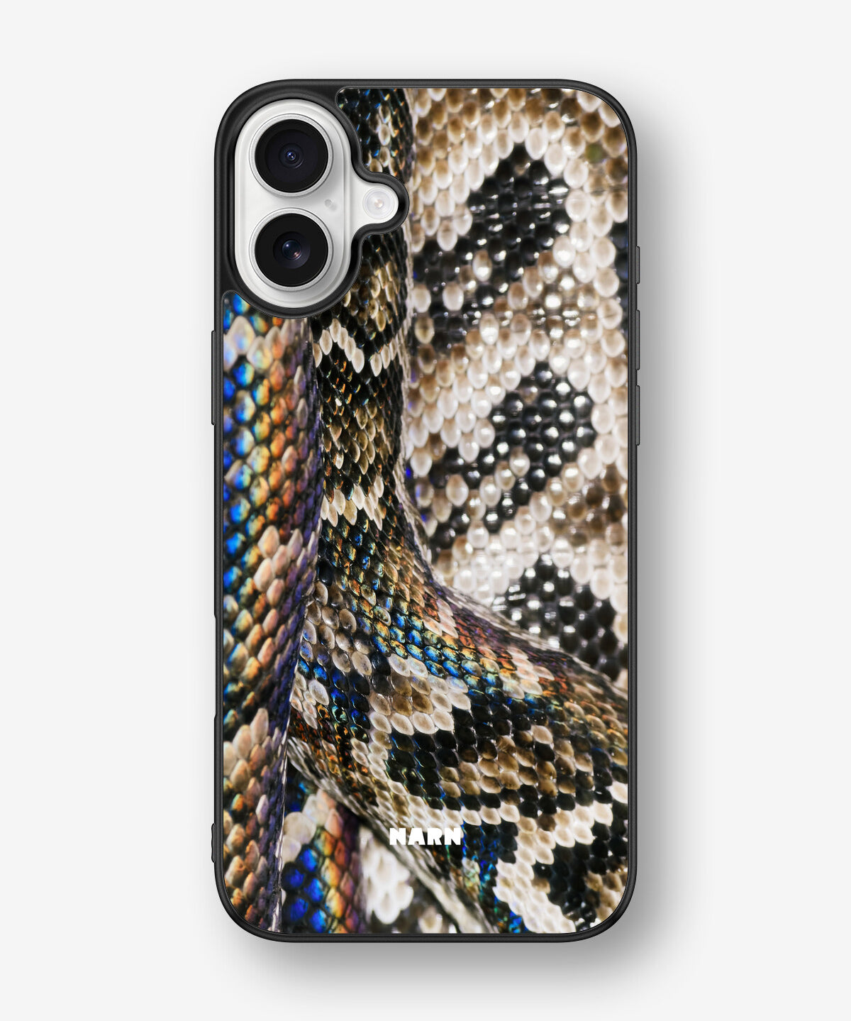 iPhone 16 Plus Hard Case – Shining Snakeskin - View 1