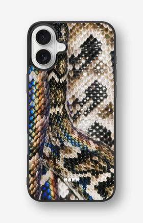 iPhone 16 Plus Hard Case – Shining Snakeskin - View 1