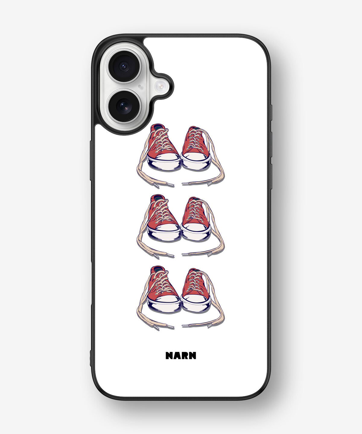 iPhone 16 Plus Hard Case – Shoes - View 1