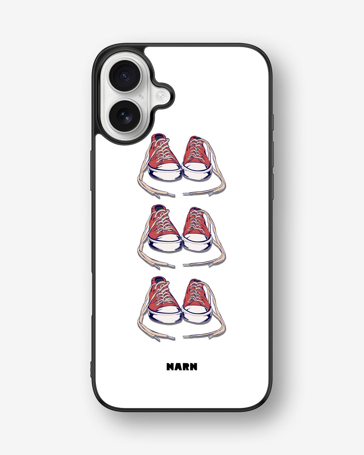 iPhone 16 Plus Hard Case – Shoes - View 1