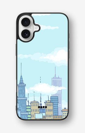 iPhone 16 Plus Hard Case – Skyline - View 1