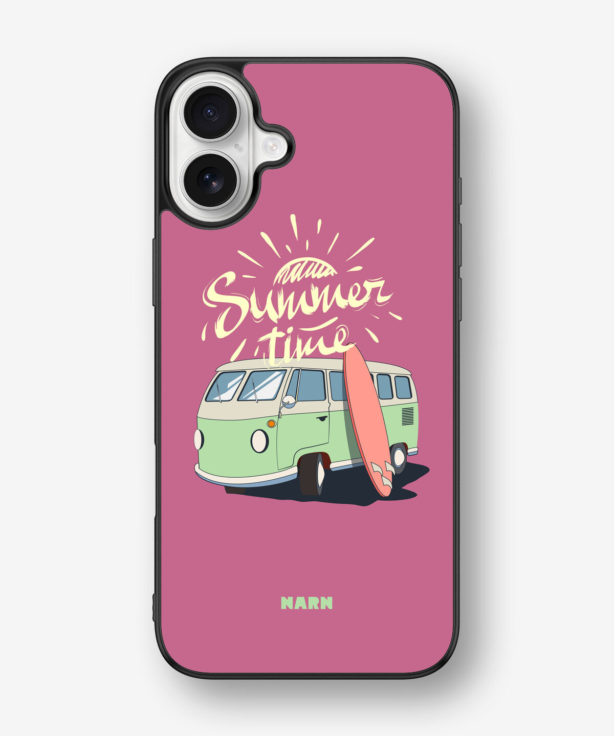 iPhone 16 Plus Hard Case – Summer Van - View 1
