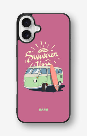 iPhone 16 Plus Hard Case – Summer Van - View 1